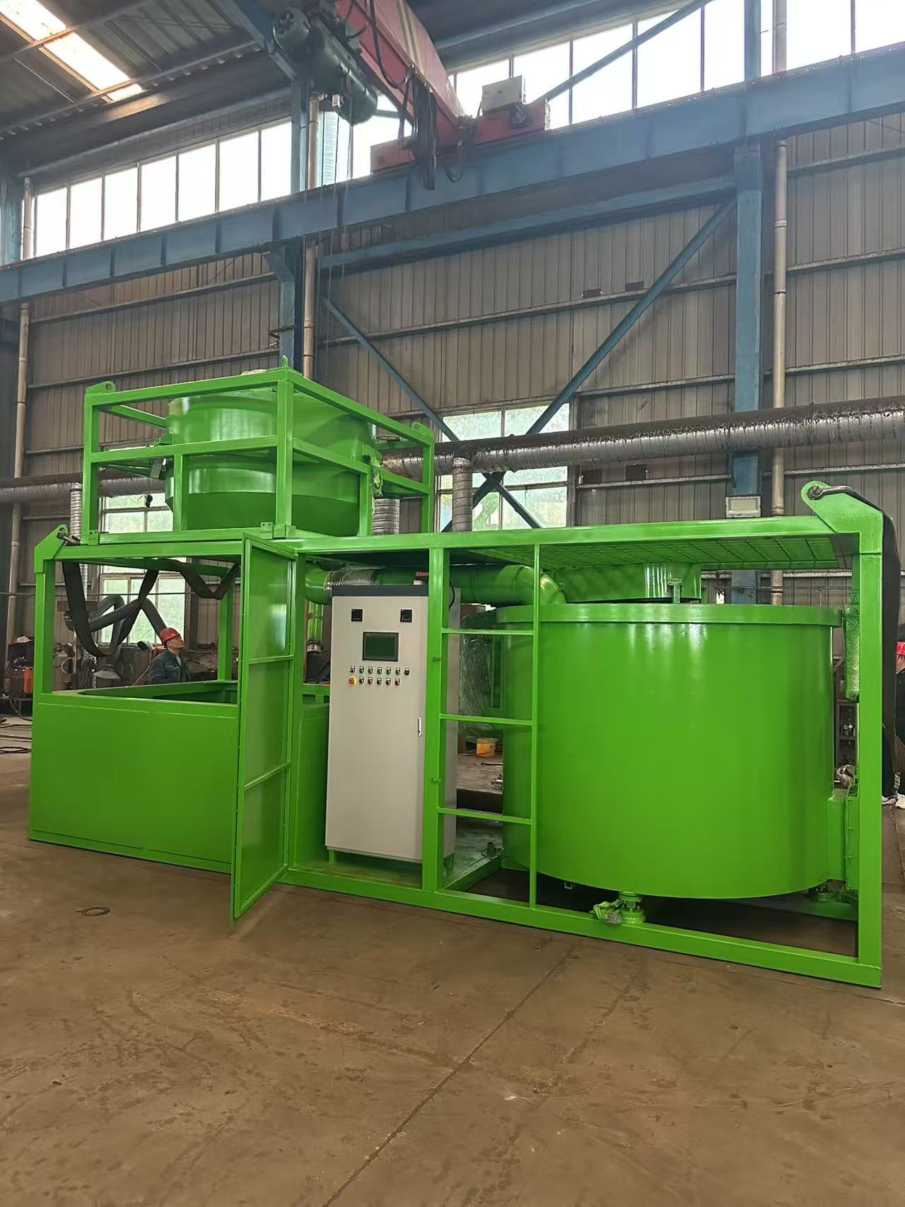 流態(tài)固化土制漿站JZTL-70型(圖2) 流態(tài)固化土制漿站JZTL-70型(圖2)