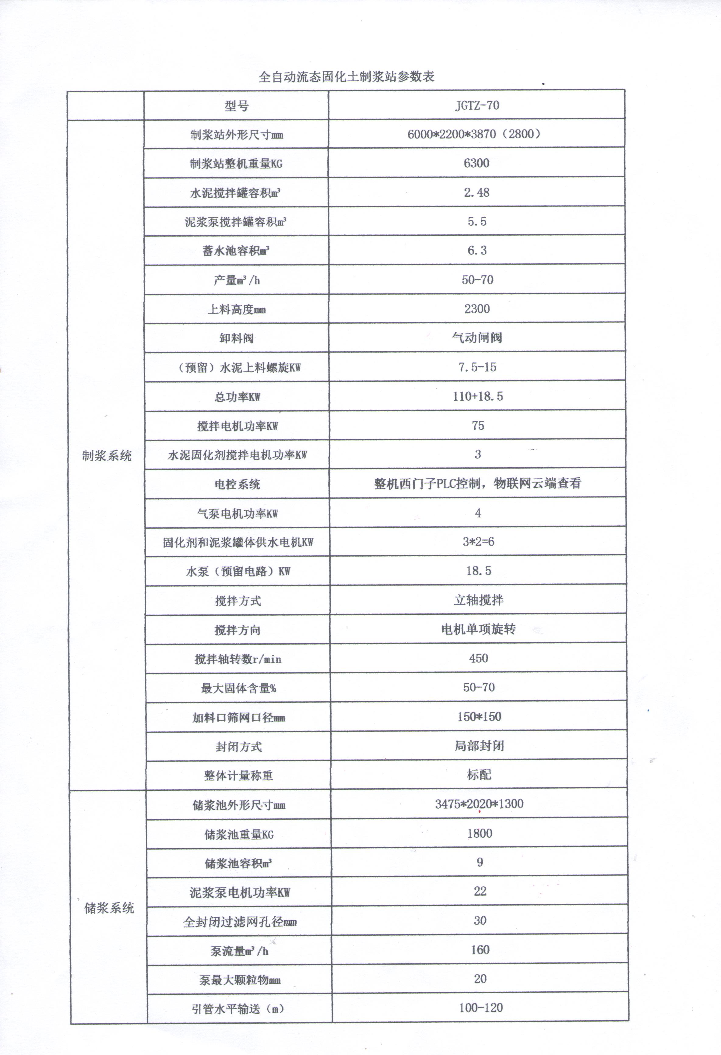 流態(tài)固化土制漿站JZTL-70型(圖8) 流態(tài)固化土制漿站JZTL-70型(圖8)